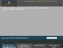 Tablet Screenshot of fwfn.com